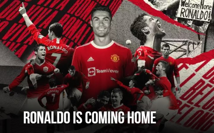 Ronaldo officially transferred to Manchester United