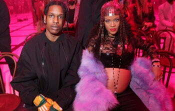 Rihanna was pregnant with male rapper A$AP Rocky when both were not married