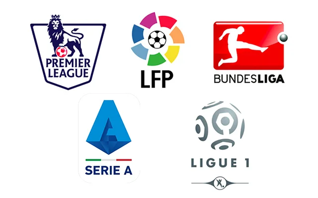 Top 5 European leagues