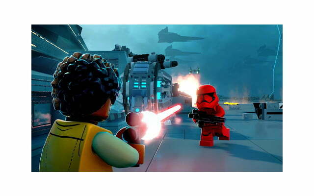 In LEGO Star Wars: The Skywalker Saga, in addition to ground battles, players can also participate in air battles.