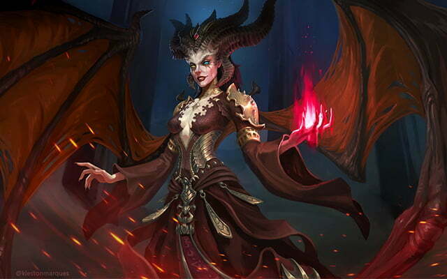 The daughter of the Lord of Hatred in Diablo 4