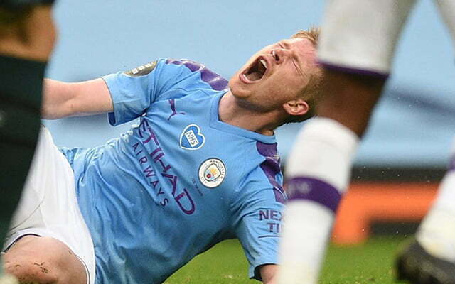 Pains come to Kevin De Bruyne