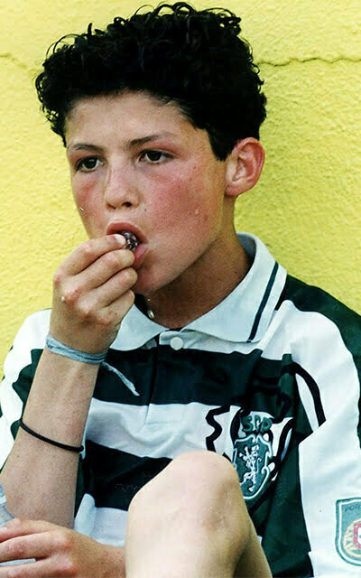 Young Ronaldo - playing for Sporting CP