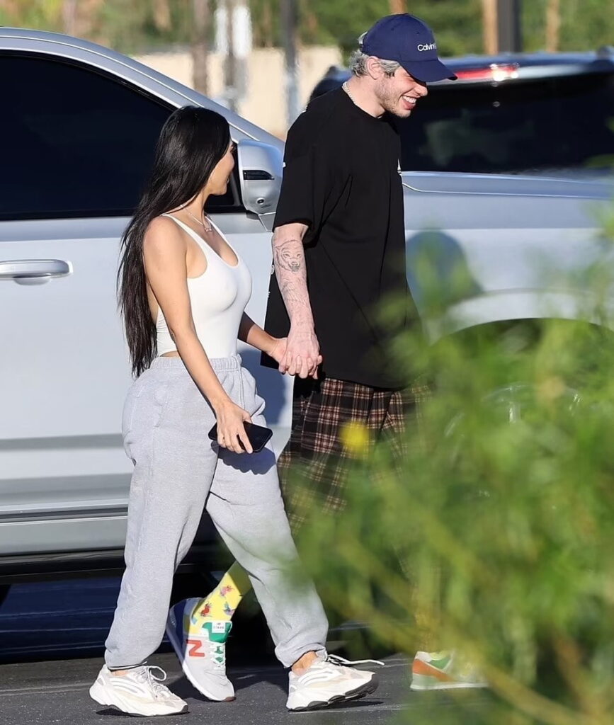 Kim Kardashian and Pete Davidson