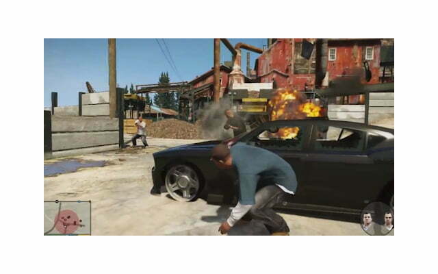 In GTA 5 players can switch between characters to be more suitable for each task they perform.