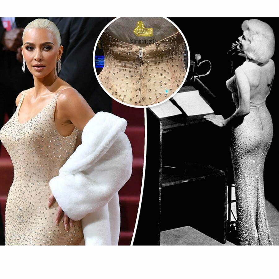 Kim Kardashian ruined Marilyn Monroe's dress