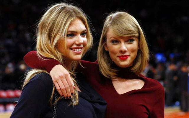 Kate and Taylor Swift
