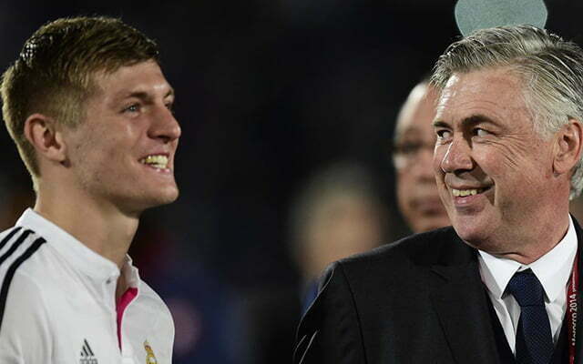 Coach Ancelotti praised Toni Kroos and Luka Modric as the best midfielders in the world
