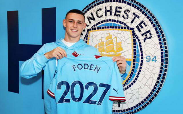 Phil Foden has already scored six Premier League goals this season