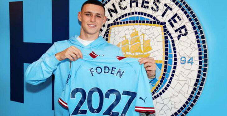 Phil Foden signs new Man City contract and will earn more than five times previous salary