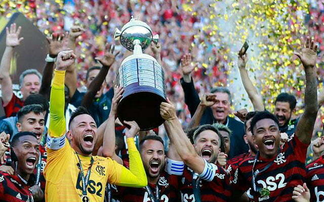Flamengo would qualify as the champions of South America