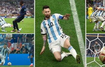 Lionel Messi scores World Cup final pen – but fans fume at ‘soft’ decision for Di Maria
