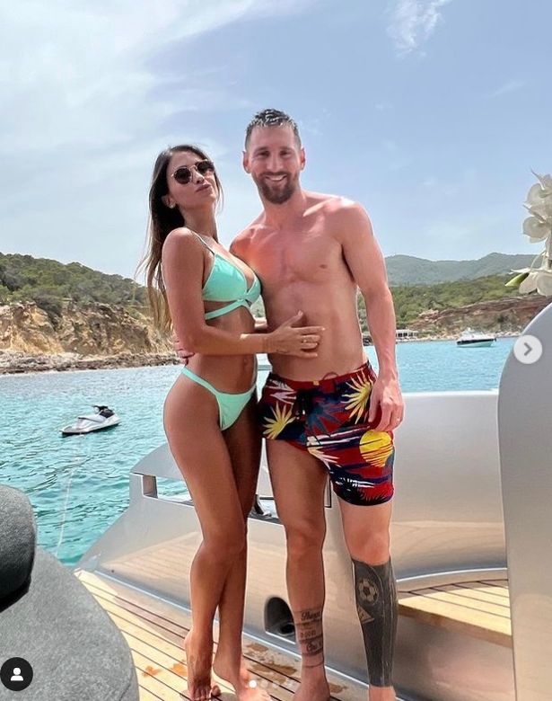 Antonella Roccuzzo and Lionel Messi have been together since they were kids 
