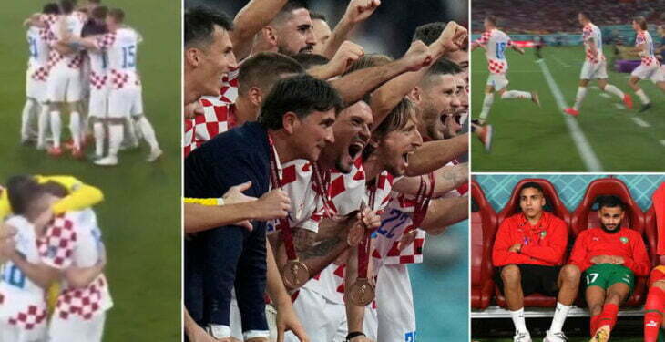 Croatia celebrations branded ’embarrassing’ after pipping Morocco to third at World Cup