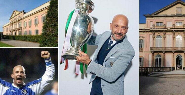 Chelsea icon Gianluca Vialli grew up living in 60-room castle – then used it for holidays