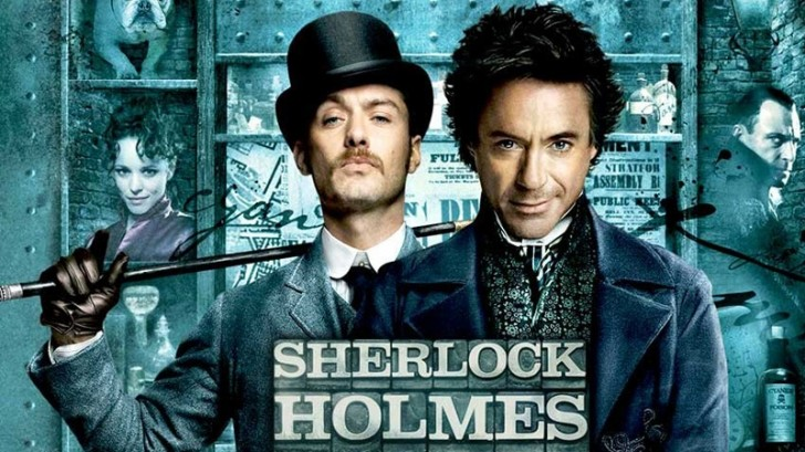 Robert Downey Jr. with Sherlock Holmes (2009)