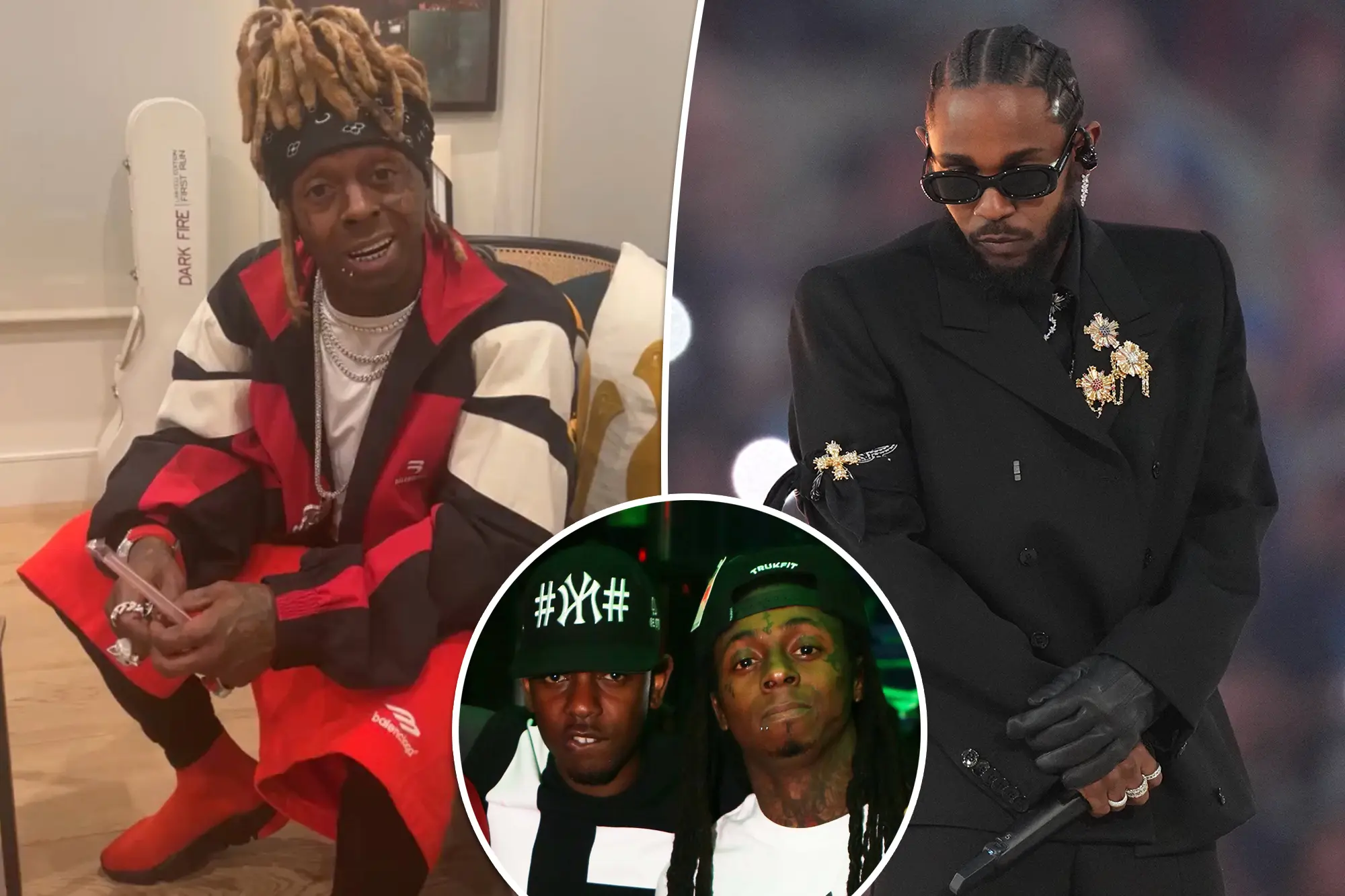 Kendrick Lamar Reflects on Letting Lil Wayne Down After Super Bowl