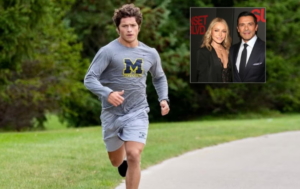 Joaquin Consuelos, son of Kelly Ripa and Mark Consuelos, breaks his