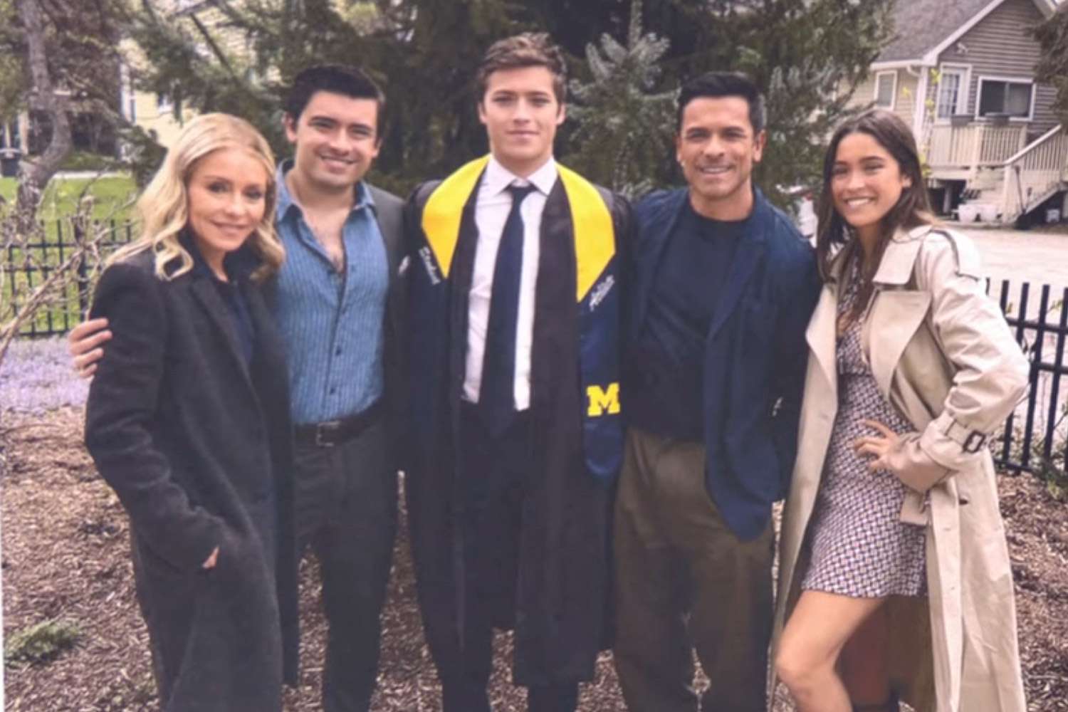 Kelly Ripa and Mark Consuelos spoke about their trip to Ann Arbor for ...